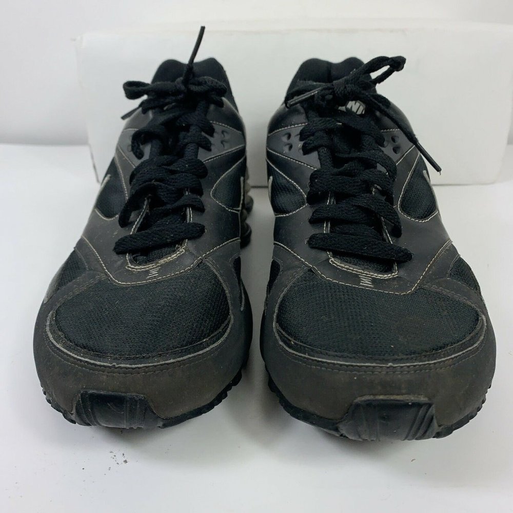 Nike Shox Heritage Black Silver Shoes Men Sz 8 - Picture 3 of 8